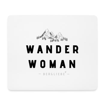 Wander Woman - Mousepad (Querformat) - Weiß - Vorne