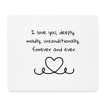 Abstract play of colors on hoodie - Mouse Pad (horizontal) - white - Front