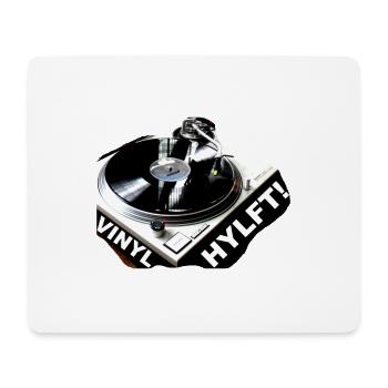ZoffArt VINYL HYLFT! - Mousepad (Querformat) - Weiß - Vorne