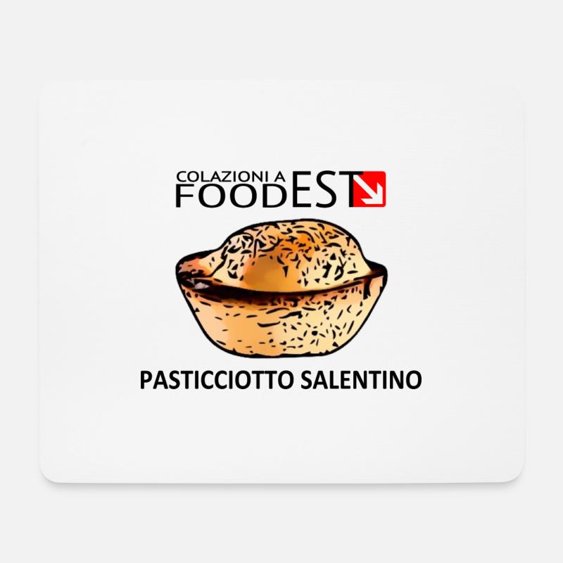 Pasticciotto von Salento - Mousepad (Querformat) - Weiß