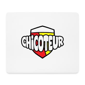 Chicoteur on les a chicotés cadeau supporter Lens - Tapis de souris (format paysage) - blanc - Devant