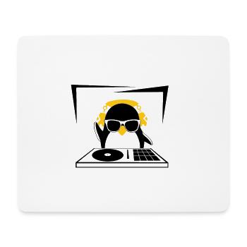 pingouin - Tapis de souris (format paysage) - blanc - Devant