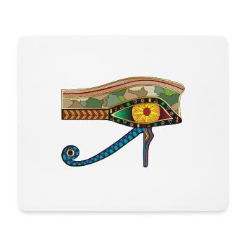 Eye of RA - Mouse Pad (horizontal) - white - Front