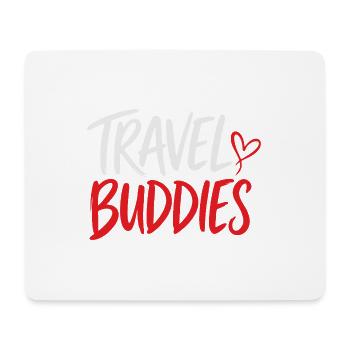 Compagnons de voyage Amis de voyage - Tapis de souris (format paysage) - blanc - Devant