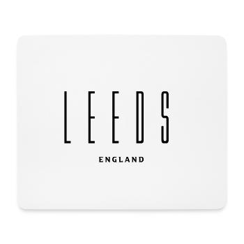 Leeds UK - Mousepad (Querformat) - Weiß - Vorne