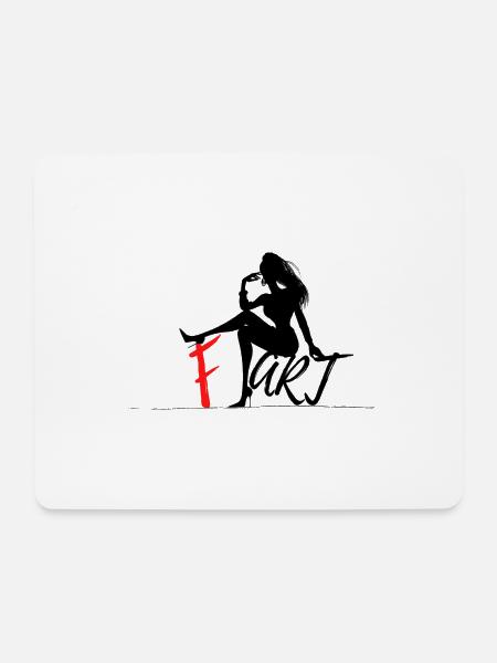 F. Art - Cooler Print - Mousepad (Querformat) - Weiß