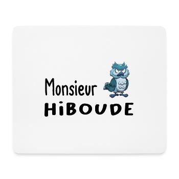 Monsieur hiboude - Tapis de souris (format paysage) - blanc - Devant