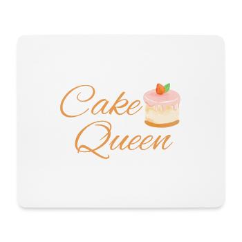 Cake Queen - Mousepad (Querformat) - Weiß - Vorne
