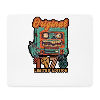 Original 1978 édition limitée cassette anniversaire - Tapis de souris (format paysage) - blanc - Devant