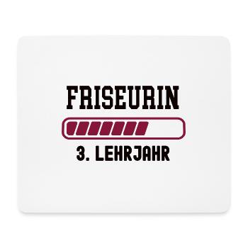 Apprenticeship hairdresser 3rd year hairdresser apprenticeship - Mouse Pad (horizontal) - white - Front