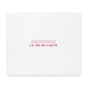 Leben in Yaute - Mousepad (Querformat) - Weiß - Vorne