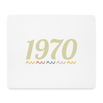 1970 - Mouse Pad (horizontal) - white - Front