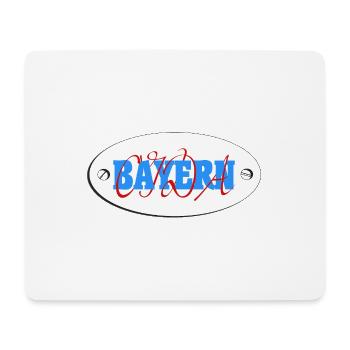 Bavaria, Bavaria Oida, Bavaria, Bavaria coat of arms - Mouse Pad (horizontal) - white - Front