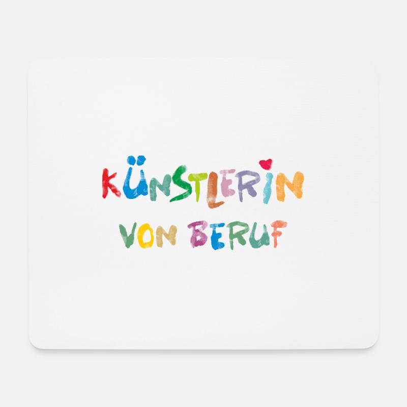 ArtistIN Profession - Mouse Pad (horizontal) - white