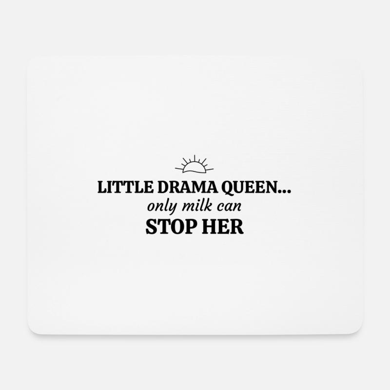 Babysprüche - Mousepad (Querformat) - Weiß