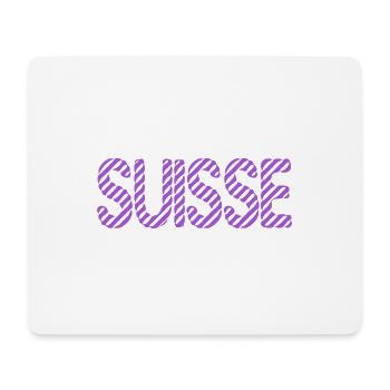 SCHWEIZ. LAND. GENF. SCHWEIZ. HUMOR. LAND - Mousepad (Querformat) - Weiß - Vorne