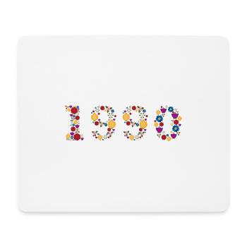 Flowers 1990 - Mouse Pad (horizontal) - white - Front