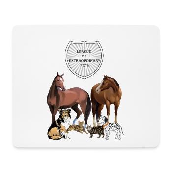 league 004 - Mouse Pad (horizontal) - white - Front