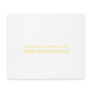 Little Drama Queen - Mousepad (Querformat) - Weiß - Vorne