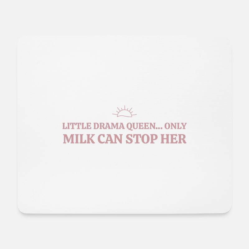 Baby - Mousepad (Querformat) - Weiß