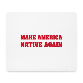american native, deadly day, apache - Mousepad (Querformat) - Weiß - Vorne