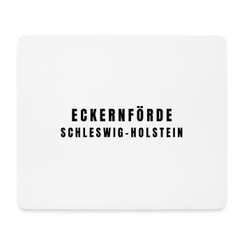 Eckernförde Schleswig-Holstein - Mouse Pad (horizontal) - white - Front
