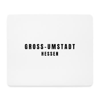 Groß-Umstadt, Hesse - Tapis de souris (format paysage) - blanc - Devant