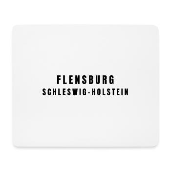 Flensburg Schleswig-Holstein - Mousepad (Querformat) - Weiß - Vorne