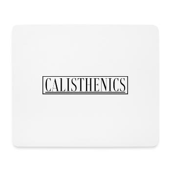 Calisthenics Workout - Fitness Sport Motivation - Mouse Pad (horizontal) - white - Front