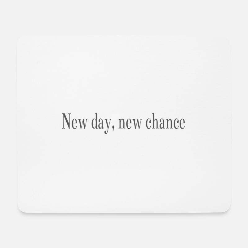 Motivation - Mousepad (Querformat) - Weiß