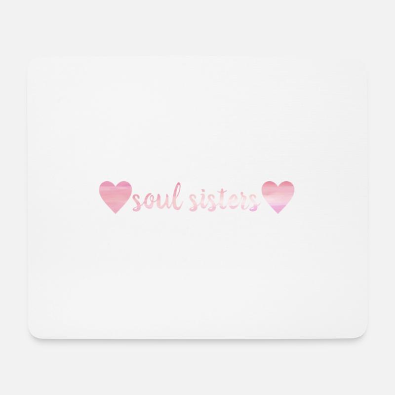 Liebe - Mousepad (Querformat) - Weiß