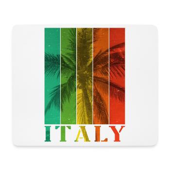 Italie Italie Été Palmiers Plage Mer Vacances - Tapis de souris (format paysage) - blanc - Devant