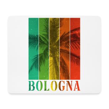 Bologna Italy Summer Palm Trees Beach Sea Holidays - Mouse Pad (horizontal) - white - Front