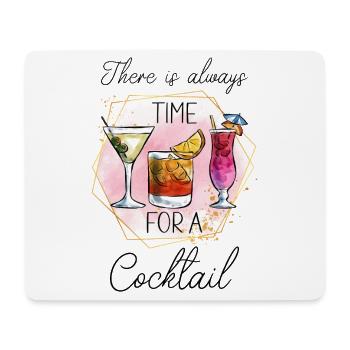 Cocktail Été Plage Bar Club Fête Boisson - Tapis de souris (format paysage) - blanc - Devant