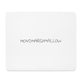 Mondmarshmallow - Mousepad (Querformat) - Weiß - Vorne