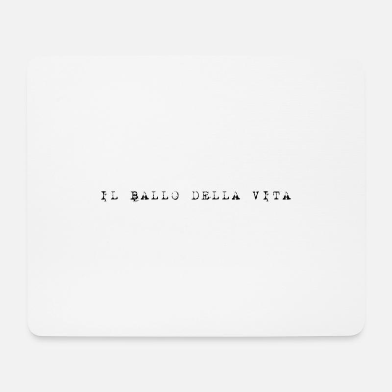 Il Ballo Della Vita - Mousepad (Querformat) - Weiß