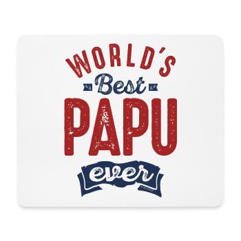 Geschenk für Papu - Mousepad (Querformat) - Weiß - Vorne