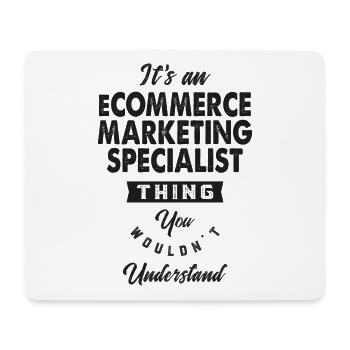 eCommerce Marketing Specialist - Mouse Pad (horizontal) - white - Front