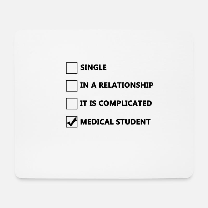 Medical Student | Medizinstudent | Medizinstudium - Mousepad (Querformat) - Weiß