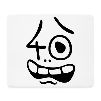 Uh oh, 40 years! - Mouse Pad (horizontal) - white - Front