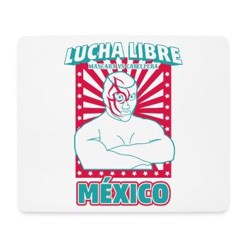 Ringen Mexiko 3 - Mousepad (Querformat) - Weiß - Vorne