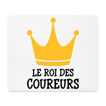 Course à Pied / Running / Jogging / Coureur - Tapis de souris (format paysage) - blanc - Devant