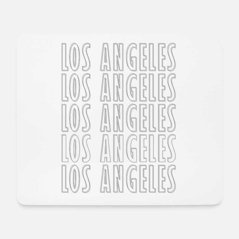Los Angeles - Mousepad (Querformat) - Weiß