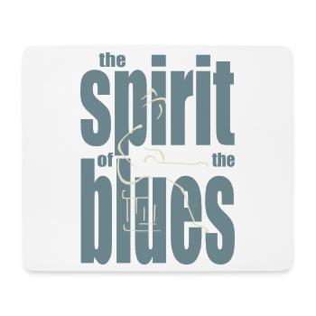 The spirit of the blues - Tapis de souris (format paysage) - blanc - Devant