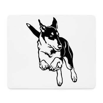 Collie - Mousepad (Querformat) - Weiß - Vorne