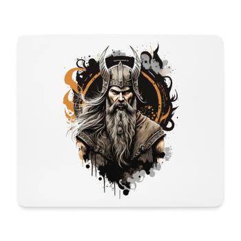 Viking - Tapis de souris (format paysage) - blanc - Devant