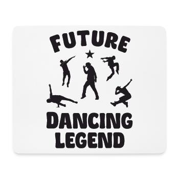 Future Dancing Legend - Mousepad (Querformat) - Weiß - Vorne