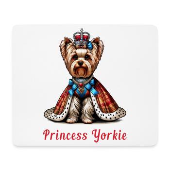 Yorkshire Terrier Princess - Mouse Pad (horizontal) - white - Front