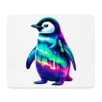 Aurora Borealis Pinguin - Mousepad (Querformat) - Weiß - Vorne