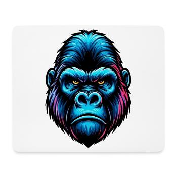 Gorilla - Mousepad (Querformat) - Weiß - Vorne